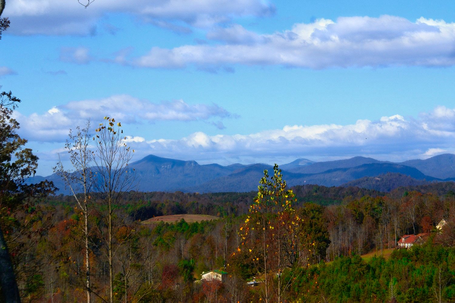 Mountain view from Lot 199 on Moonlight Pass