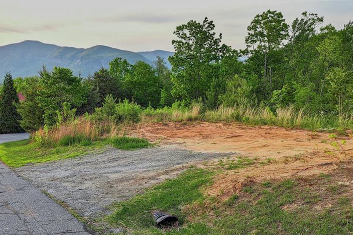 level, wooded land in The Peaks at Lake Lure