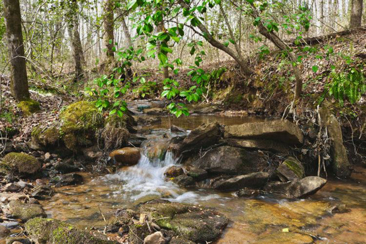 land with stream on Westridge Dr in Lake Lure, NC